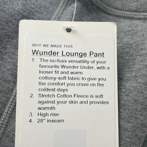 NEW!!! Wunder Lounge Pant - Picture 6 of 6